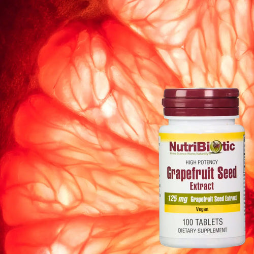 (GSE Tablets) Nutribiotic Grapefruit Seed Extract | For Immune & Digestive Health