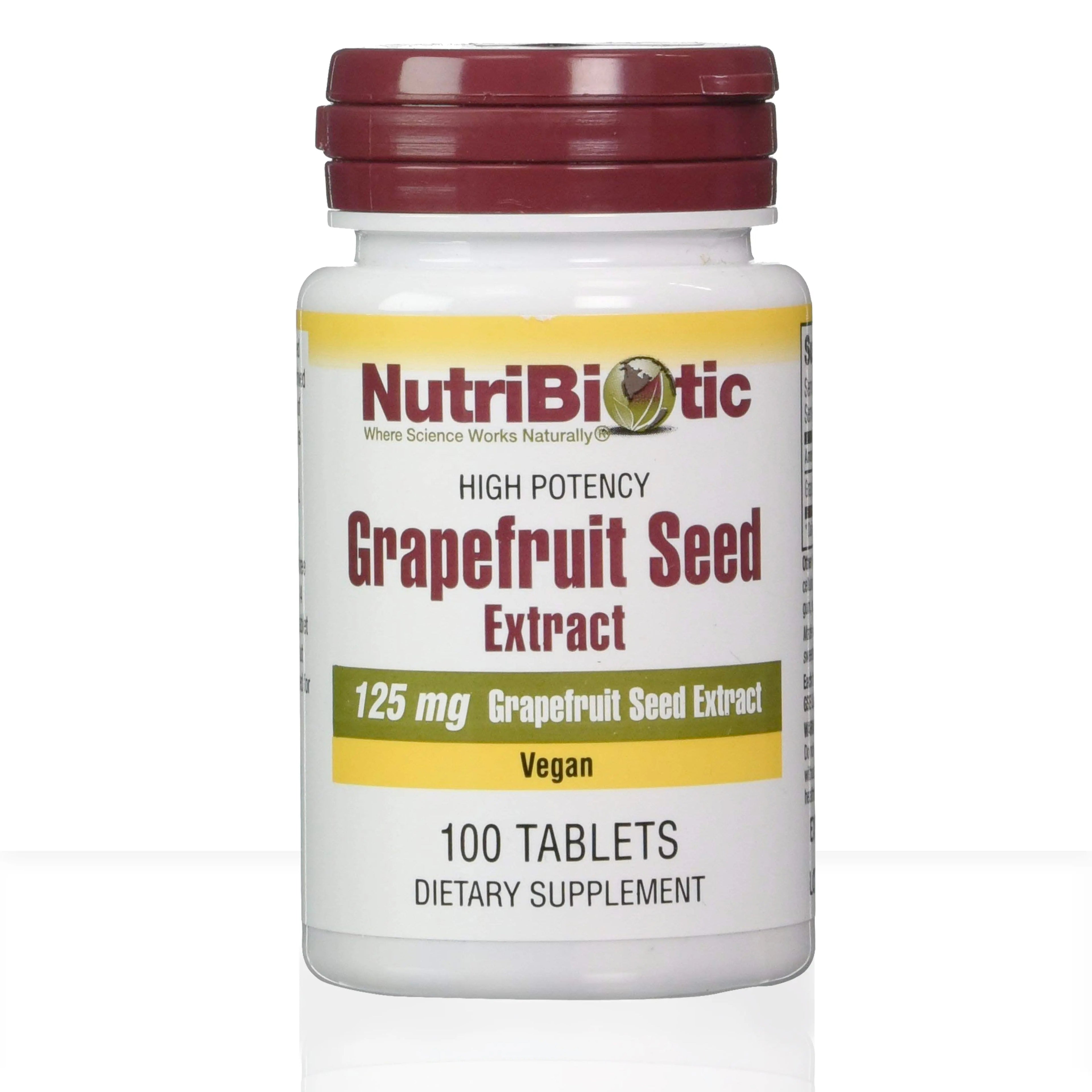 (GSE Tablets) Nutribiotic Grapefruit Seed Extract | For Immune & Digestive Health
