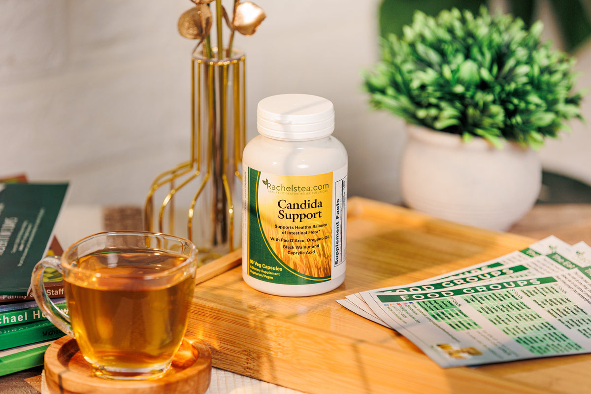 Candida Support Supplement Pills for Gut Health
