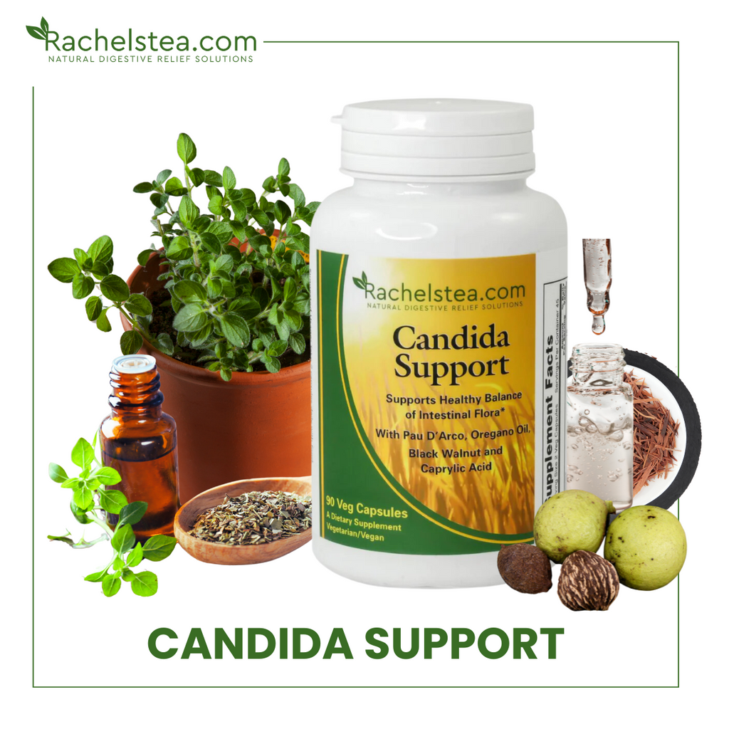 Candida Support Supplement Pills for Gut Health