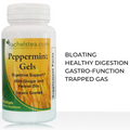 Pure Peppermint Oil Capsules for Healthy Digestion & Bloating Relief