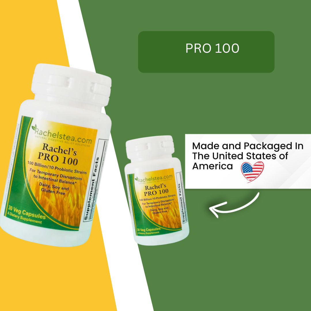 Rachel's PRO 100 | Acid resistant Probiotics 100 Billion